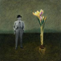 Margaret Vorster; Man with Flowering Bulb, two