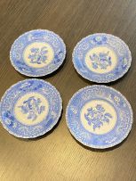 An assembled Copeland Spode 'Camilla' pattern blue and white earthenware part dinner and part tea service, various dates, 20th century