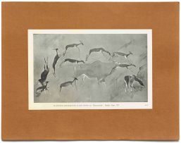 Walter Battiss; The Amazing Bushman, Parts II and III, portfolio and original watercolour