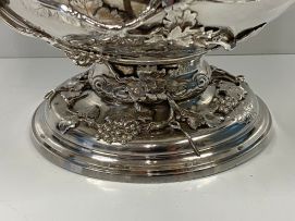 A George II silver punch bowl, William Cripps, London, 1751