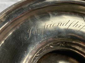 A George II silver punch bowl, William Cripps, London, 1751