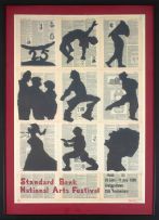 William Kentridge; Standard Bank National Arts Festival, 29 June – 11 July 1999, poster