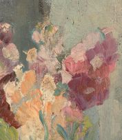 Freida Lock; Flowers in a Vase