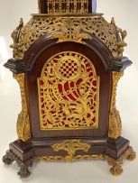 A mahogany gilt-metal-mounted table clock, Dent & Co, London, 19th century