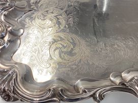 An early Victorian silver two-handled tray, The Barnards, London, 1840