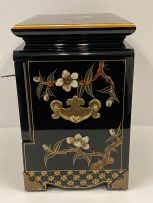 A Japanese lacquered table cabinet, late 19th/early 20th century