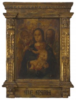 Spanish School, 18th century; Madonna and Child
