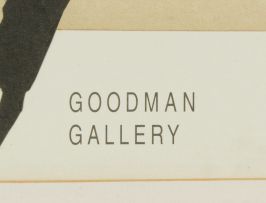 William Kentridge; William Kentridge: Goodman Gallery, Johannesburg, March 2003, poster