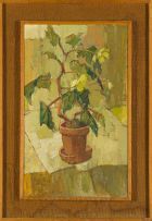 Barbara Grace Burry; Potted Begonia