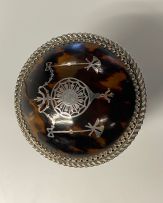 A Victorian tortoiseshell and silver-mounted box, William Comyns & Sons, London, 1898