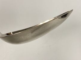 A large Russian silver 'Fiddle' pattern basting spoon, Odessa, 1843-1844