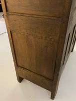 A French cherrywood and oak armoire, late 18th/early 19th century