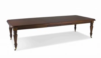 A Victorian style mahogany extending dining table, Marucchi Eastman, 2000