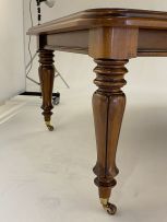 A Victorian style mahogany extending dining table, Marucchi Eastman, 2000