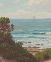 Jan Ernst Abraham Volschenk; Coast Scene, Still Bay