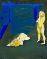 Helen Joseph; Blue Nude III; Purple Nude; Green Nude; Untitled, four