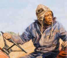 Sipho Ndlovu; Harvesting in Viljoenskroon, Free State