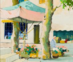 Cecil Rochfort D'Oyly-John; Mediterranean Village Square