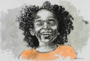 Bambo Sibiya; Laughing Girl