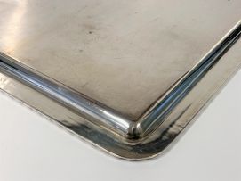 A Spanish silver tray, J Perez, Madrid, 20th century