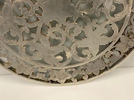 A Spanish silver tray, J Perez, Madrid, 20th century