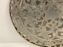 A Spanish silver tray, J Perez, Madrid, 20th century