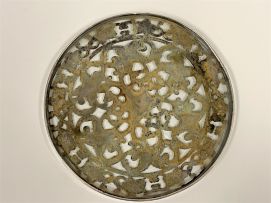 A Spanish silver tray, J Perez, Madrid, 20th century