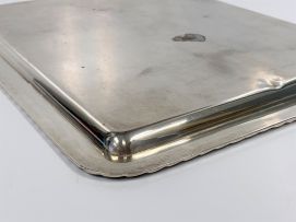 A Spanish silver tray, J Perez, Madrid, 20th century