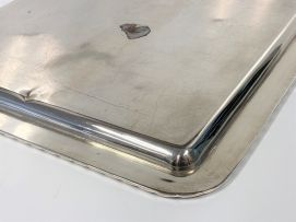 A Spanish silver tray, J Perez, Madrid, 20th century