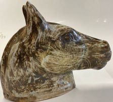 Nicolene Swanepoel; Horse Head with Proteas
