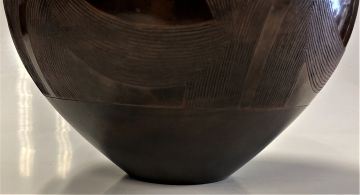 Ian Garrett; Vessel with Radiating Leaf Motifs