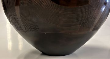 Ian Garrett; Vessel with Radiating Leaf Motifs