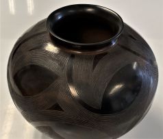 Ian Garrett; Vessel with Radiating Leaf Motifs