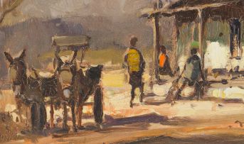Christiaan Nice; General Dealer and Donkey Cart