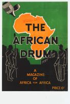 Drum Magazine; The African Drum, poster