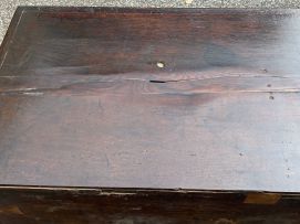 A George III walnut chest-on-chest