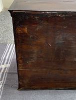 A George III walnut chest-on-chest