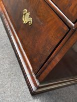 A George III walnut chest-on-chest