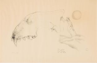 Judith Mason and Helen Segal; Skull; Shape of God, two