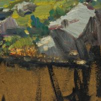 Hugo Naudé; Unfinished Landscape, Caledon