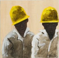 Sam Nhlengethwa; Miners, five