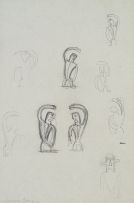 Norman Catherine; Figure Sketches