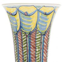 Ian Calder; Vase with Cock Motif