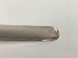 A George VI silver paper knife, William Comyns & Sons Ltd, London, 1938