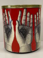 Piero Fornasetti (1913-1988) A 'Mani' waste paper basket, originally designed in the 1950s