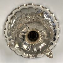 A pair of Victorian silver comports, Fenton Brothers, Sheffield, 1875