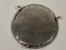 A George III silver salver, Robert Jones, London, 1775