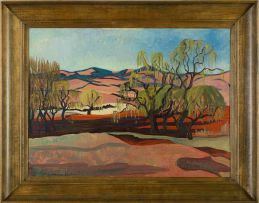 Ruth Everard-Haden; Red Landscape (Komati River)