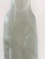 A René Lalique ‘Source de la Fontaine, Mélite’ moulded and frosted glass figure, designed 29 April 1924