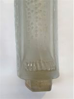 A René Lalique ‘Source de la Fontaine, Mélite’ moulded and frosted glass figure, designed 29 April 1924